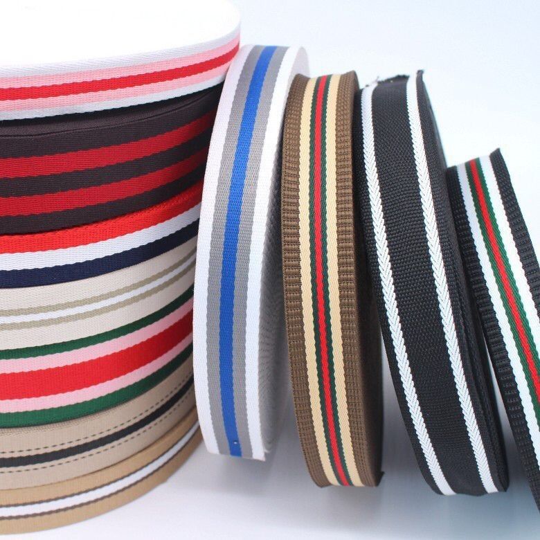 10mm To 50mm PP Webbing Knitted 12mm Polypropylene Webbing For Furniture